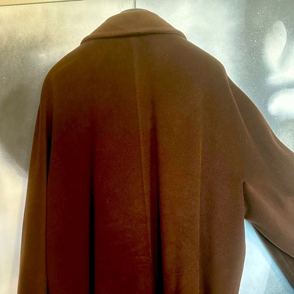 MAX MARA XL 16 MAXI DOUBLE BREASTED CASHMERE ULTRA LONG COAT SPECIAL ORDER - Picture 6 of 12